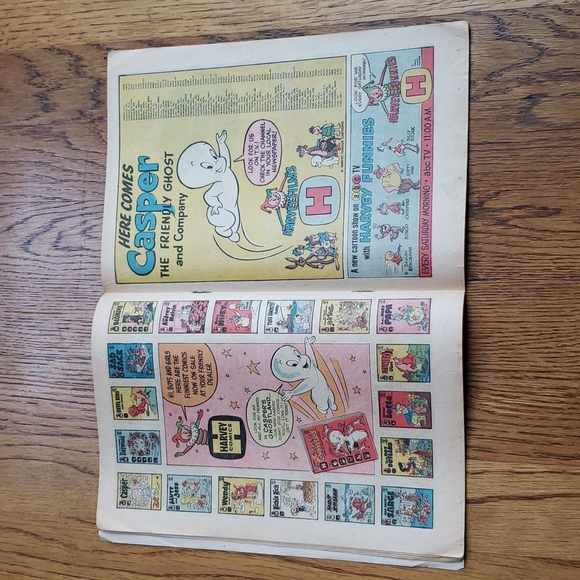 Vintage 60s Devil Kids Starring Hot Stuff Vol. 1 No. 8 Harvey Comics Comic Book - Picture 9 of 16